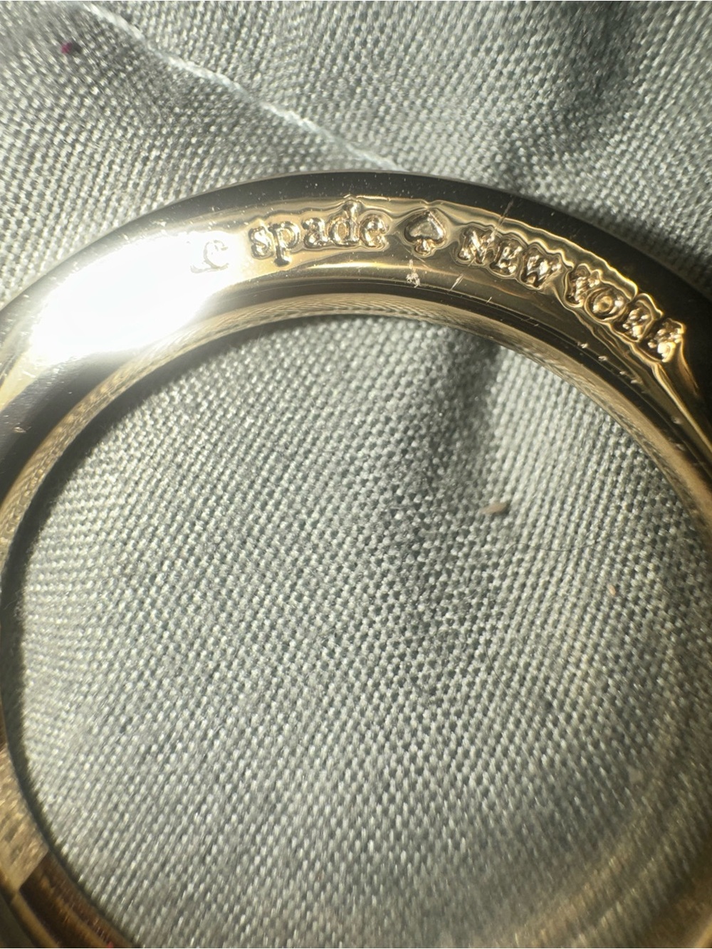 Kate spade Gold High Heel Keychain, Fob Multicolor Glitter Accent. rare! - Picture 10 of 10
